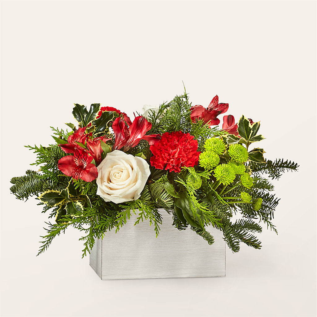 Snow What Fun Bouquet – Dalias Flowers, Cornelius NC