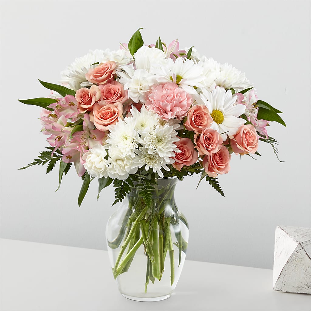 Blush Crush Bouquet – Dalias Flowers, Cornelius NC