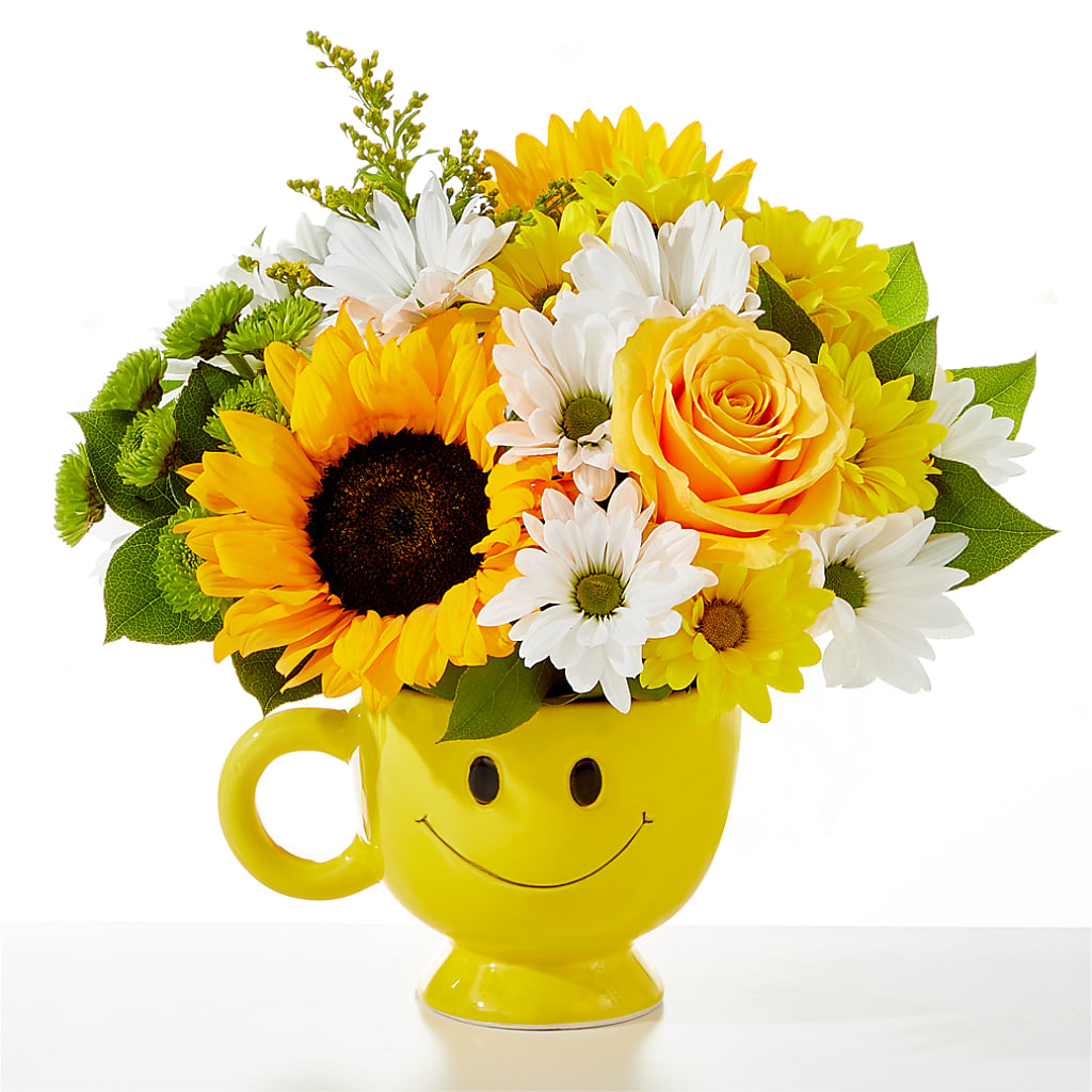 Be Happy Bouquet – Dalias Flowers, Cornelius NC
