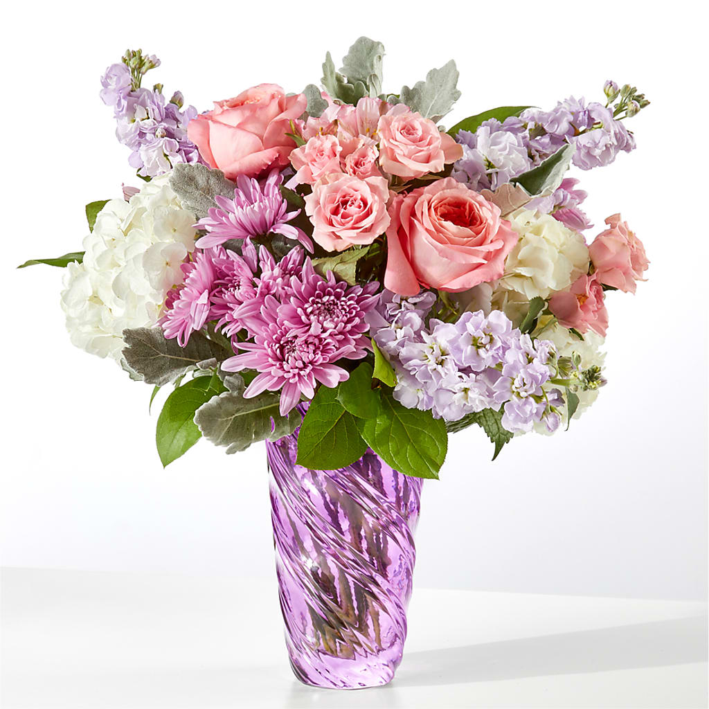 Silver Lining Bouquet – Dalias Flowers, Cornelius NC