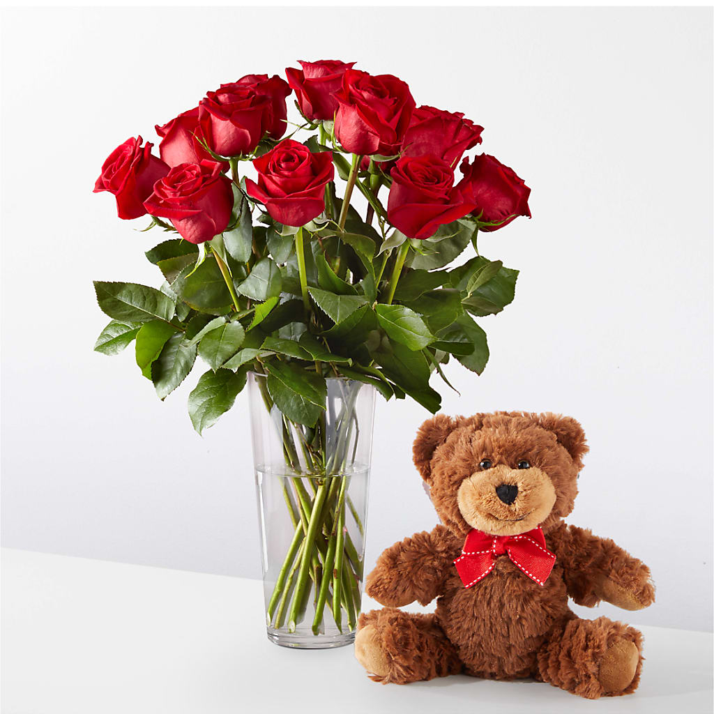Romantic Long Stem Red Rose Bouquet Bundles – Dalias Flowers, Cornelius NC