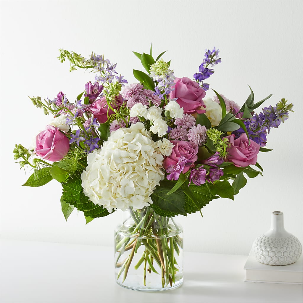 Violet Caress Bouquet – Dalias Flowers, Cornelius NC