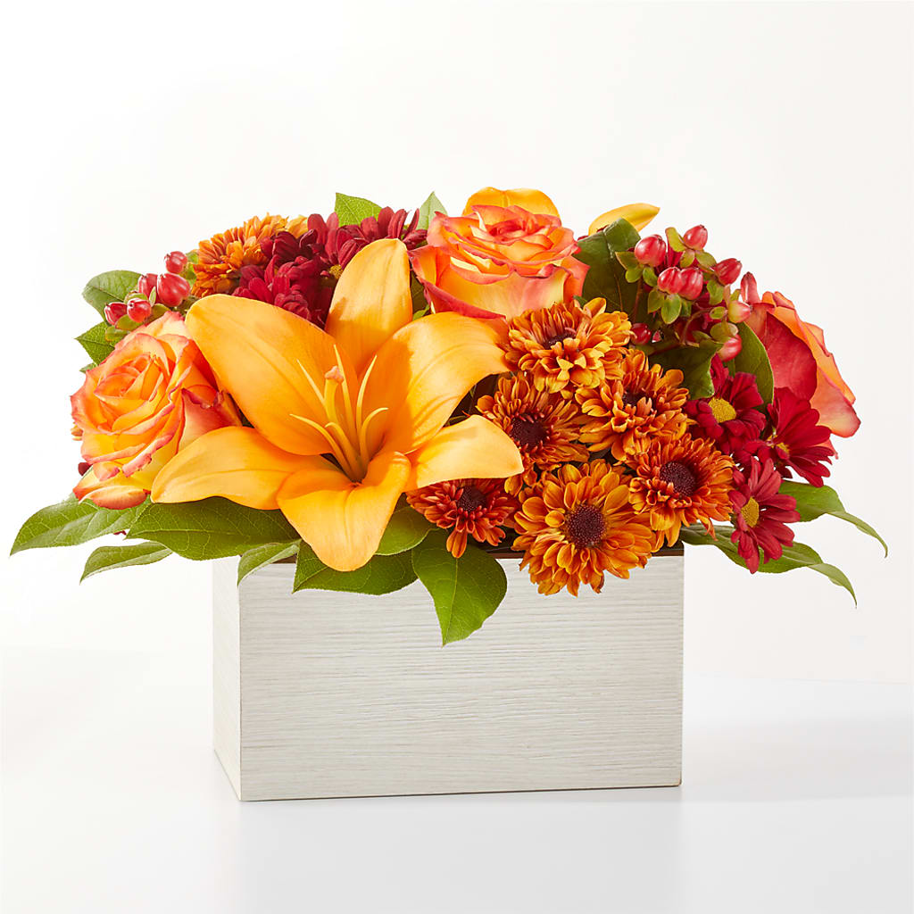 Backyard Bonfire Bouquet – Dalias Flowers, Cornelius NC