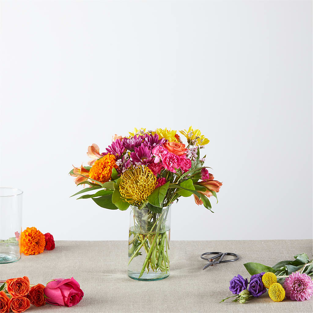 Feast of Color – A Florist Original – Dalias Flowers, Cornelius NC