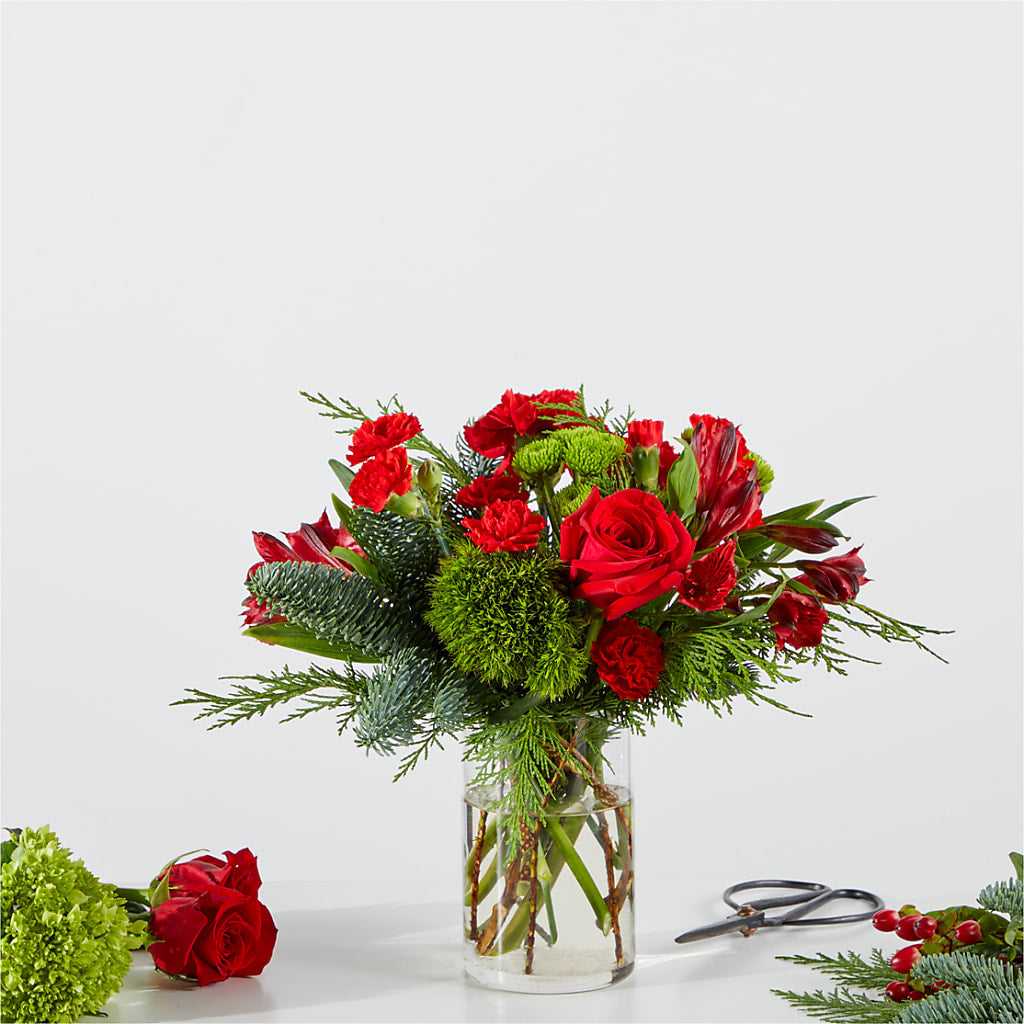 Merry Moment Bouquet – A Florist Original – Dalias Flowers, Cornelius NC