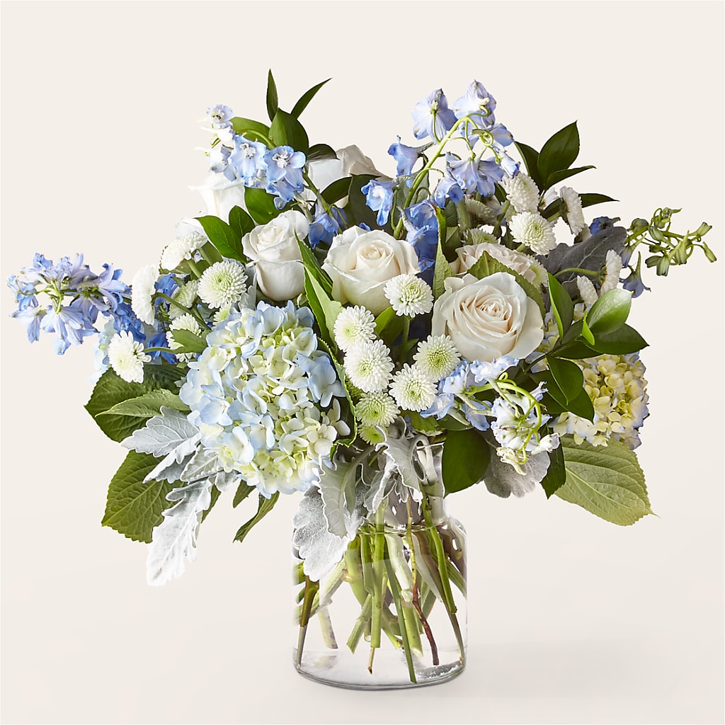 Clear Skies Bouquet – Dalias Flowers, Cornelius NC
