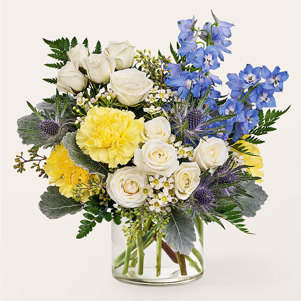 Lemon Sorbet Bouquet – Dalias Flowers, Cornelius NC