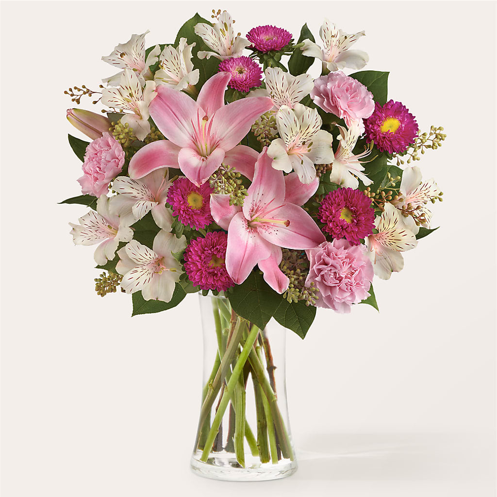Feeling Fuchsia Bouquet – Dalias Flowers, Cornelius NC
