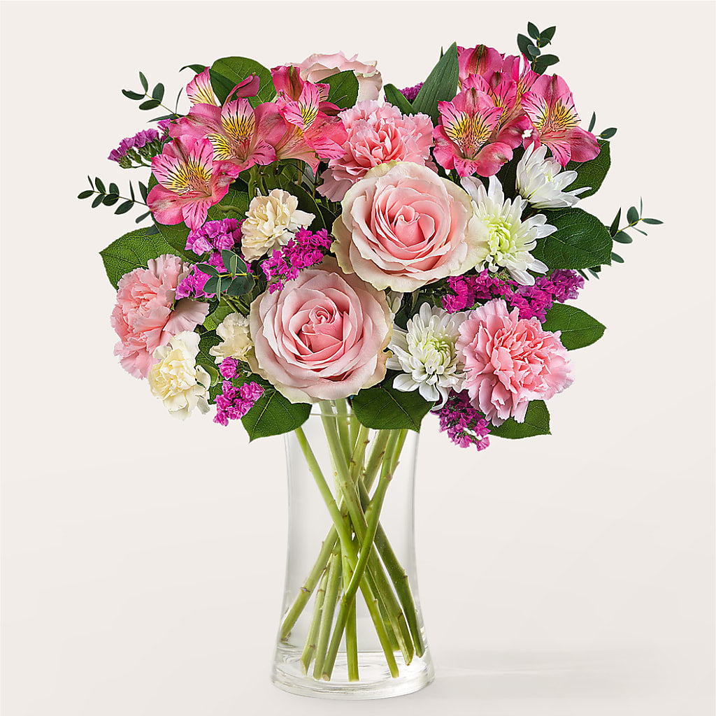 Bubblegum Bouquet – Dalias Flowers, Cornelius NC