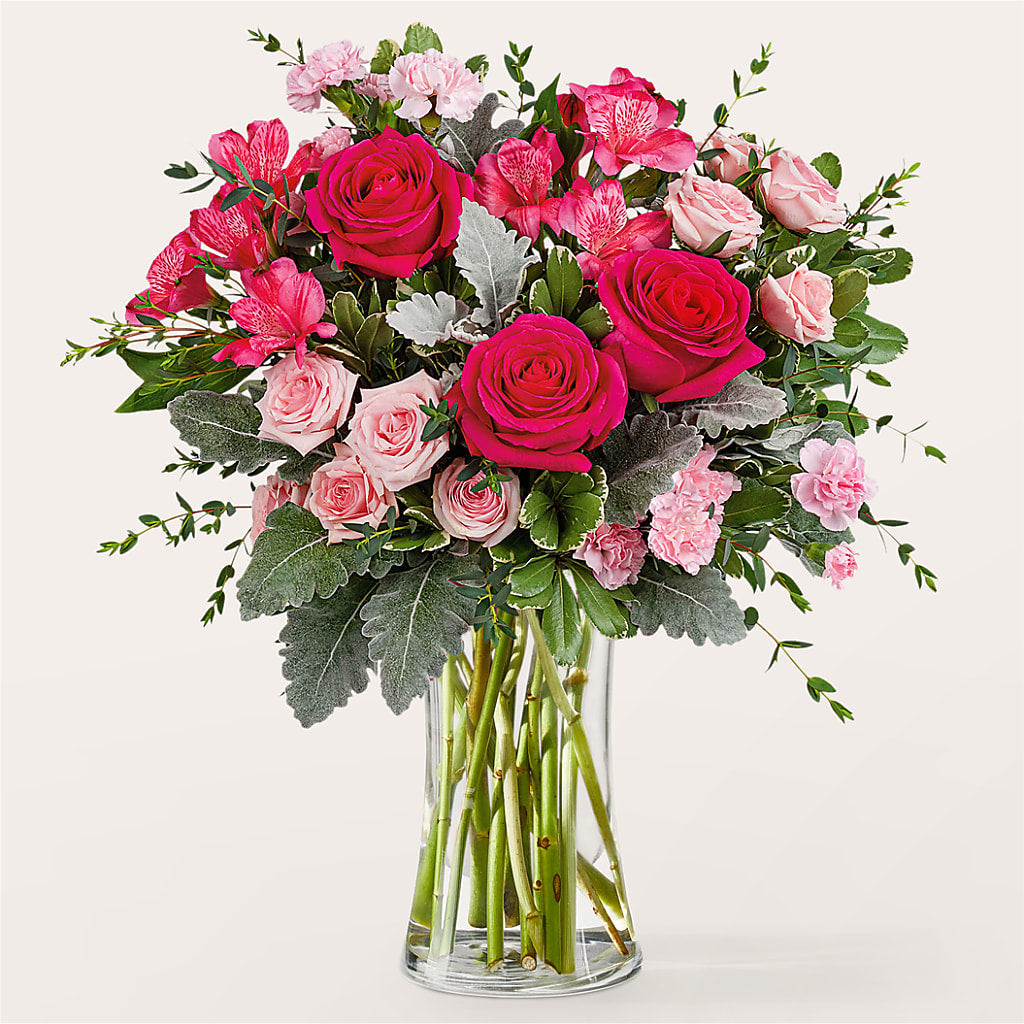 Tickled Pink Bouquet – Dalias Flowers, Cornelius NC