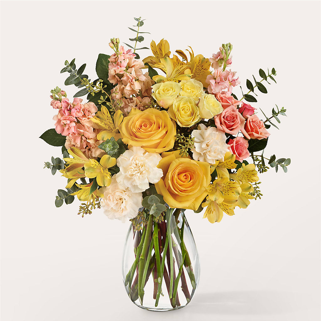 Slice of Sunrise Bouquet – Dalias Flowers, Cornelius NC