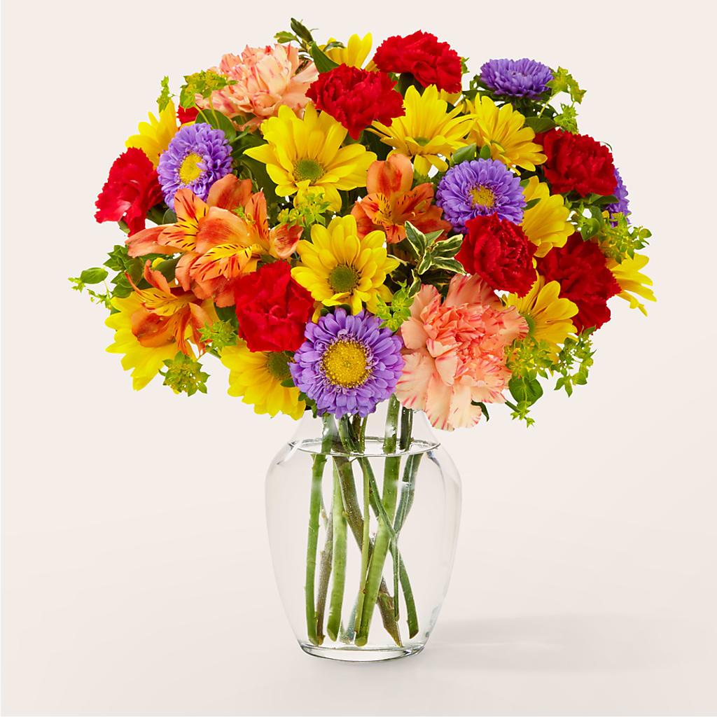 Kaleidoscope Bouquet – Dalias Flowers, Cornelius NC