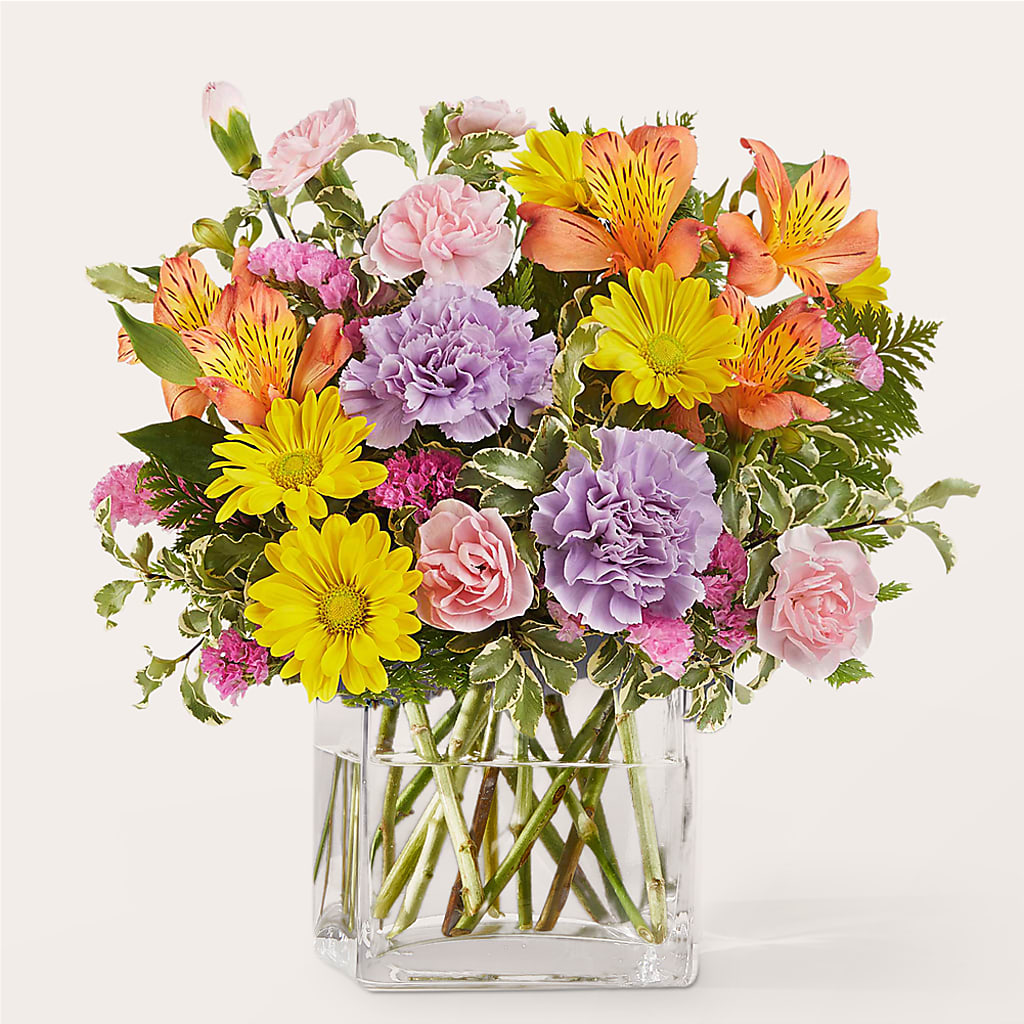 Shades of Happiness Bouquet – Dalias Flowers, Cornelius NC
