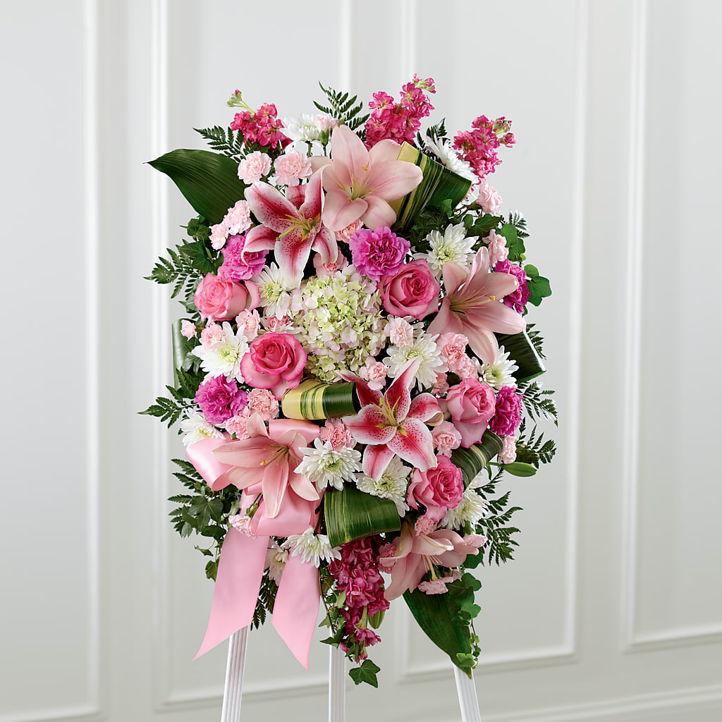 Comforting Standing Spray – Dalias Flowers, Cornelius NC
