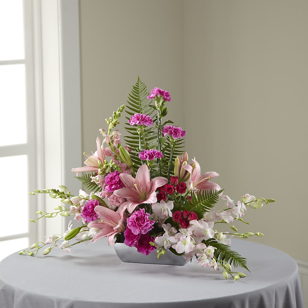 Uplifting Moments Arrangement – Dalias Flowers, Cornelius NC