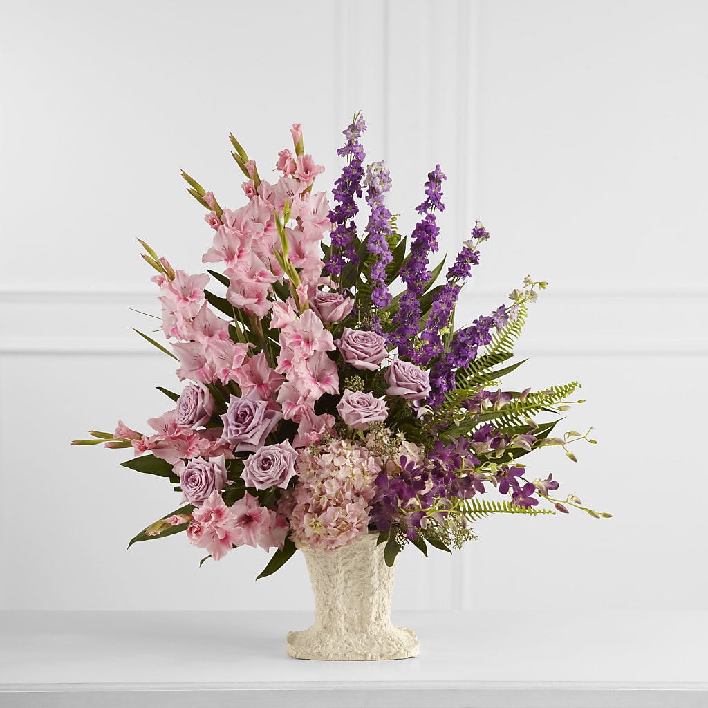 Flowing Garden Arrangement – Dalias Flowers, Cornelius NC