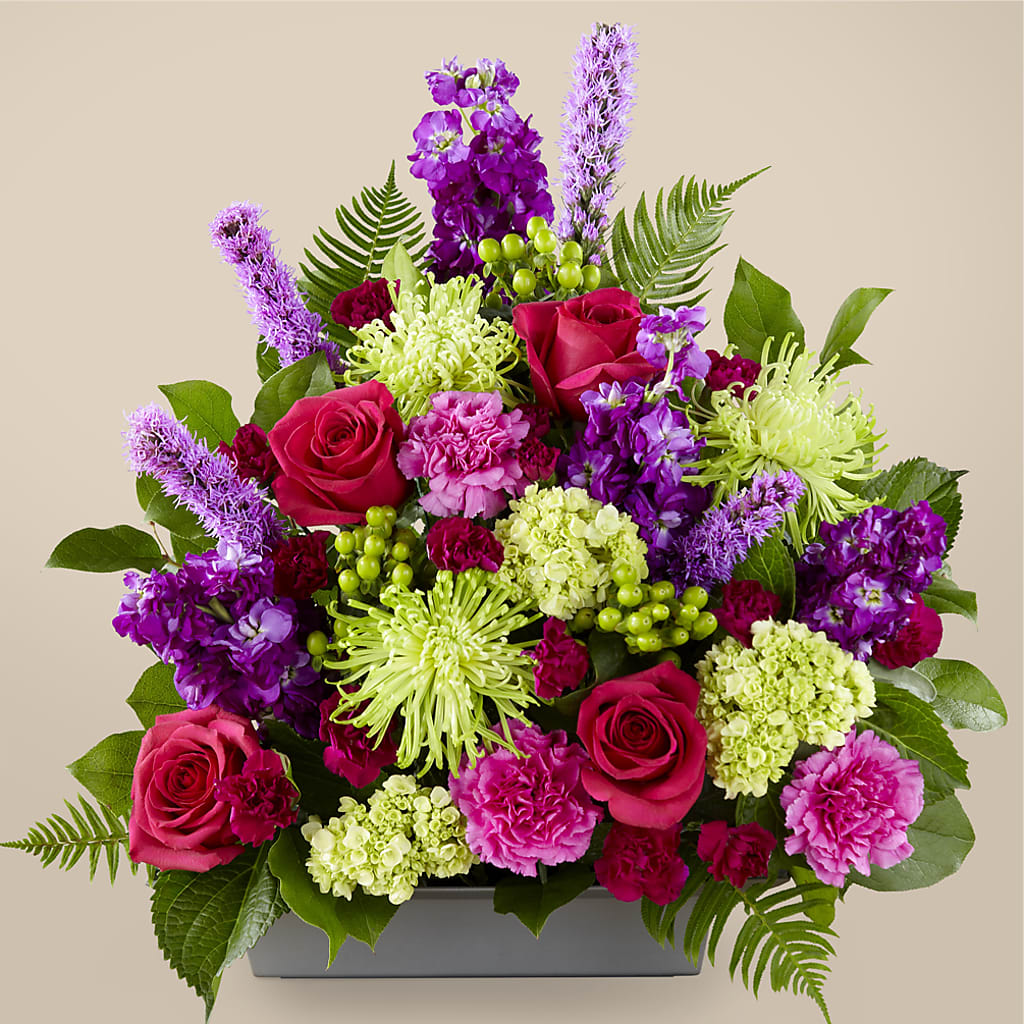Warm Embrace Arrangement – Dalias Flowers, Cornelius NC