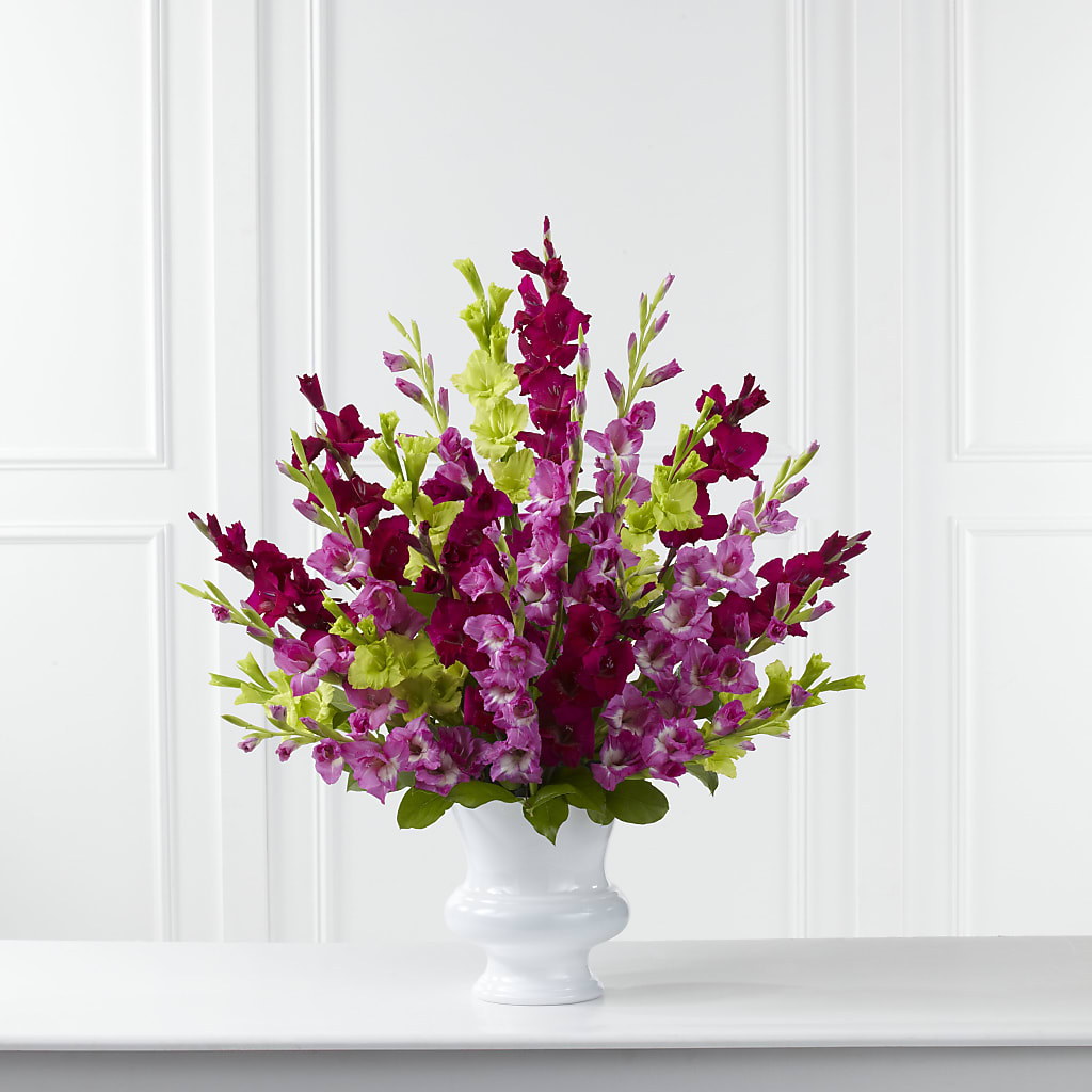 Solemn Offering Arrangement – Dalias Flowers, Cornelius NC