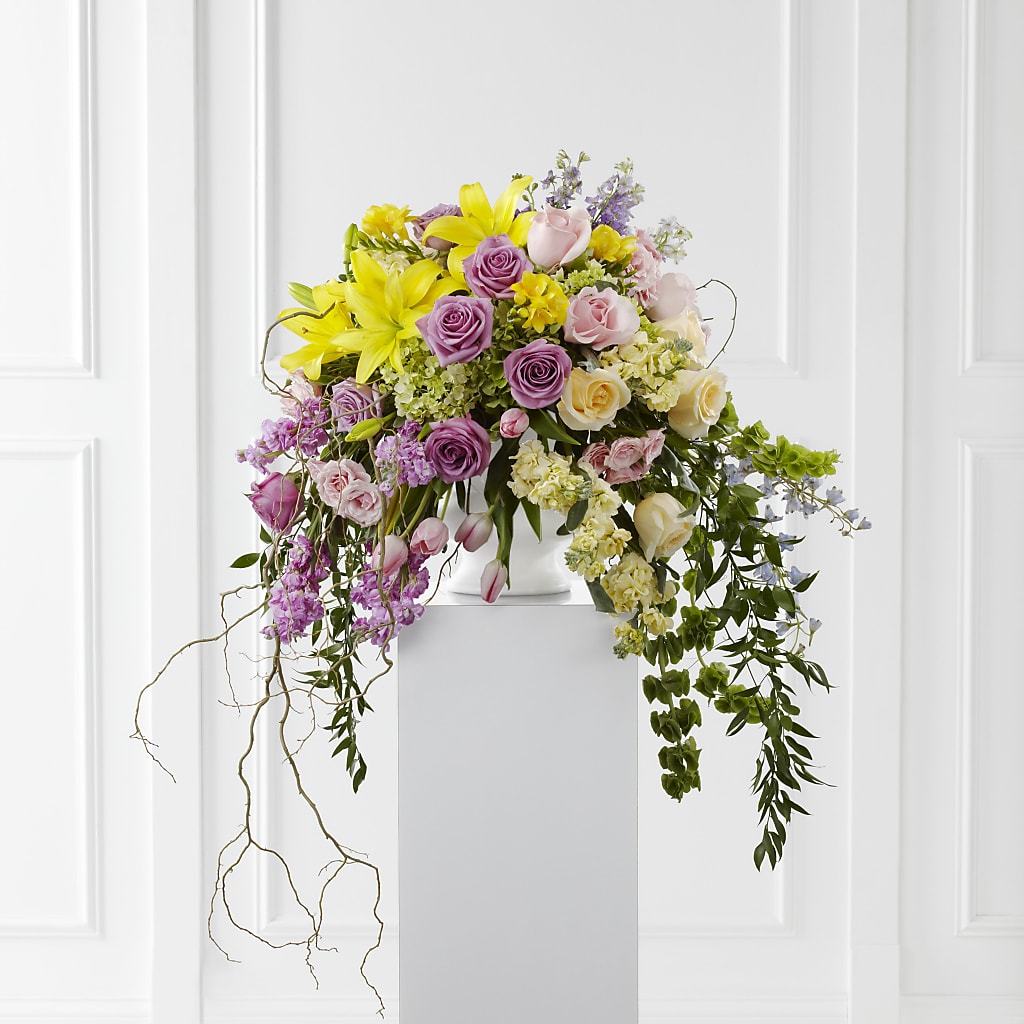 Display of Affection Arrangement – Dalias Flowers, Cornelius NC