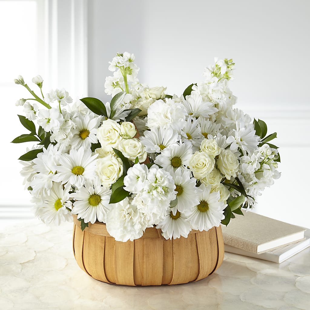 Graceful Garden Basket – Dalias Flowers, Cornelius NC