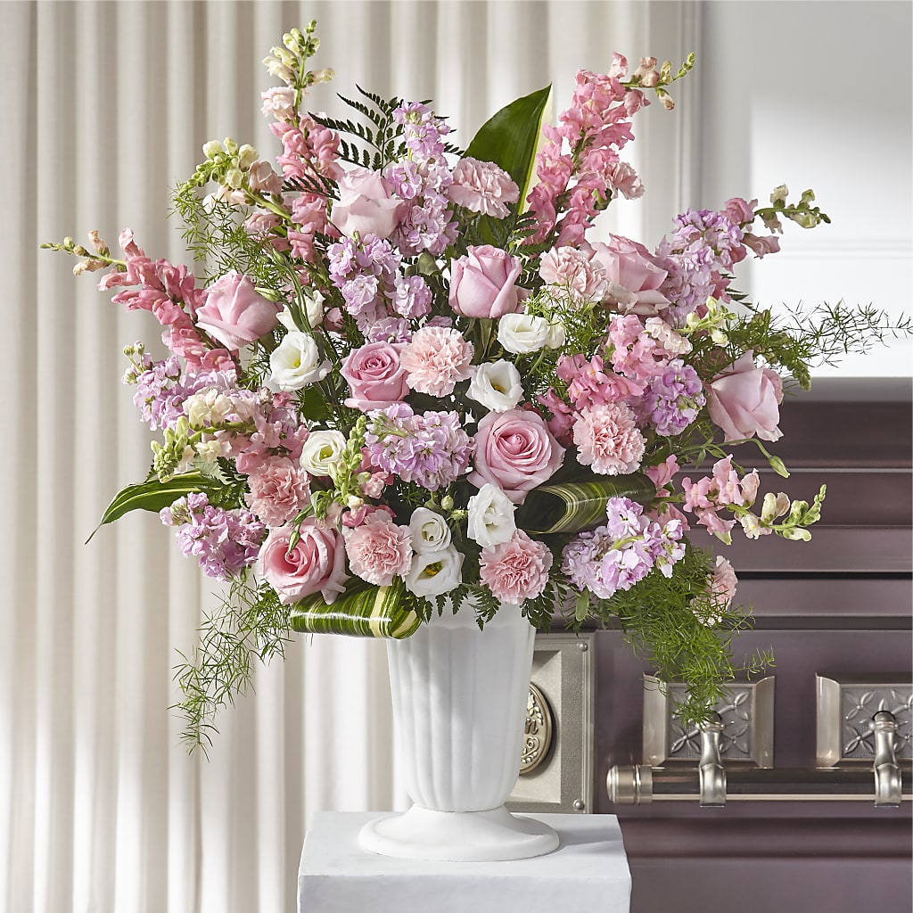 Divine Comfort Arrangement – Dalias Flowers, Cornelius NC