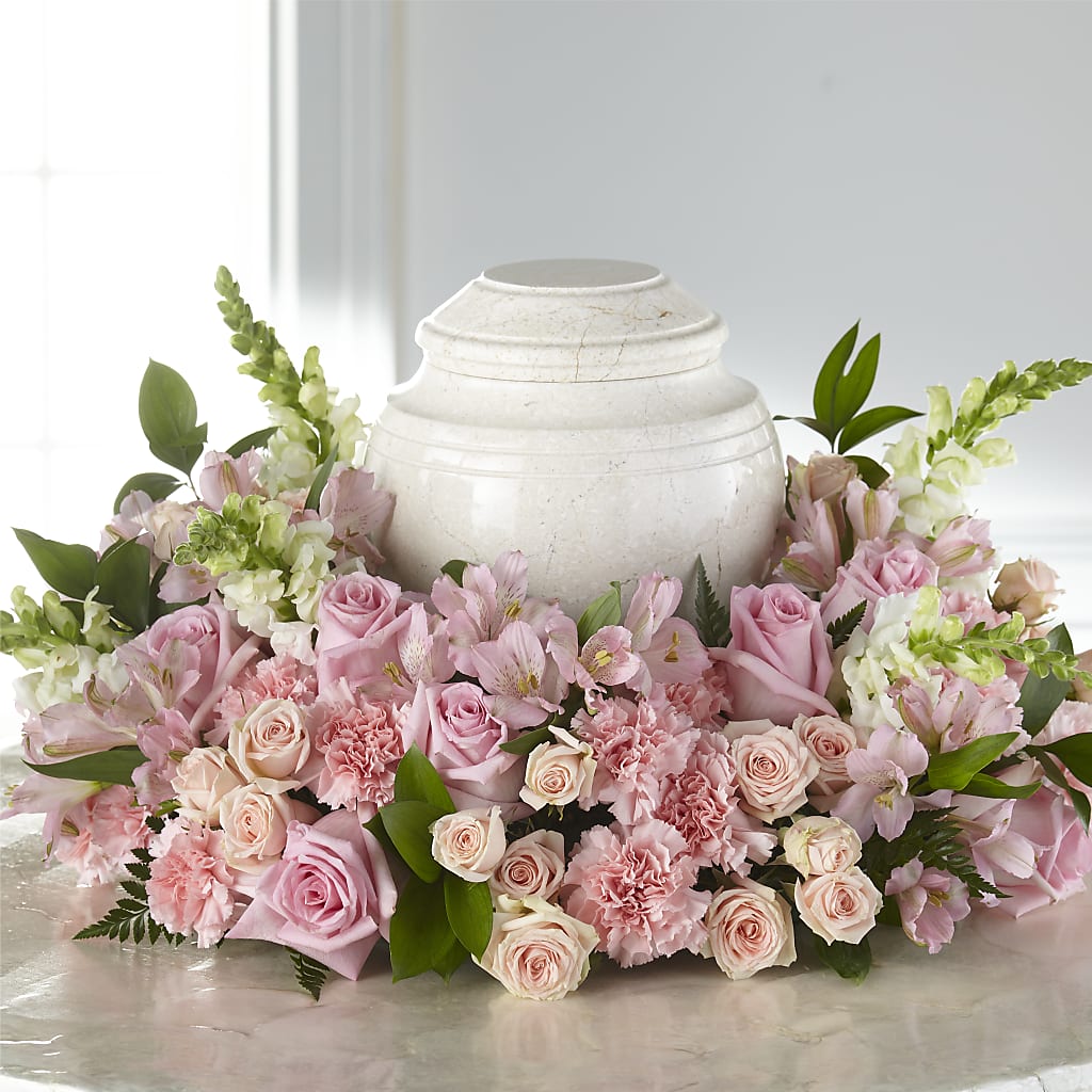 Blooms of Hope Cremation Adornment – Dalias Flowers, Cornelius NC