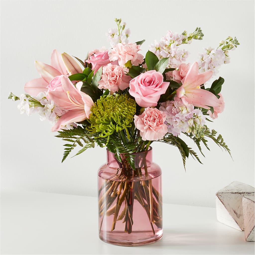 Pretty in Pink Bouquet – Dalias Flowers, Cornelius NC