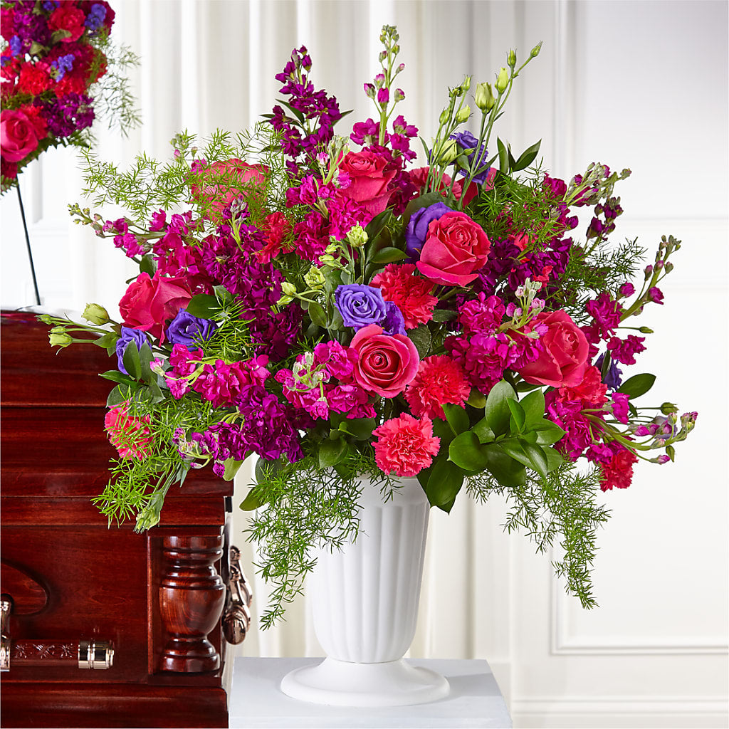 Eternal Day Arrangement – Dalias Flowers, Cornelius NC