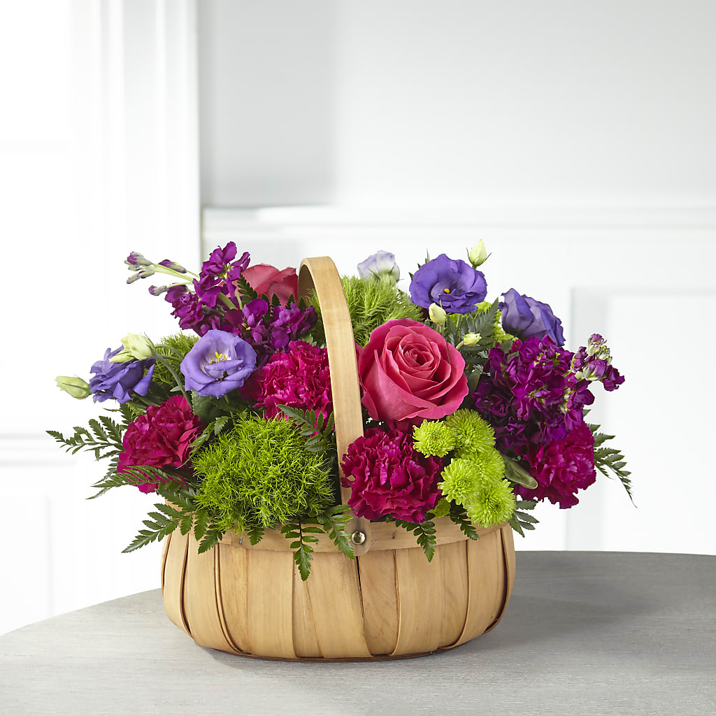 Serene Sanctuary Basket – Dalias Flowers, Cornelius NC