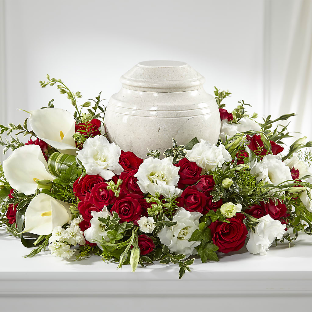 In My Memories Cremation Adornment – Dalias Flowers, Cornelius NC