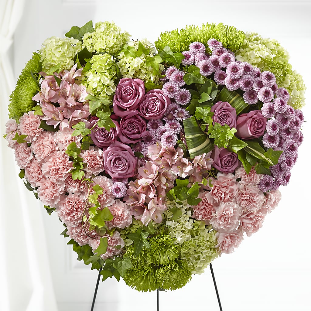 Heartwarming Standing Heart – Dalias Flowers, Cornelius NC