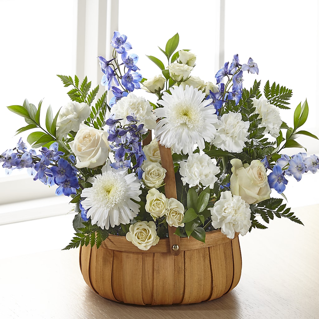 Harmony & Grace Basket – Dalias Flowers, Cornelius NC