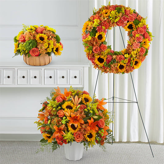 Heart of Gold Bundles – Dalias Flowers, Cornelius NC