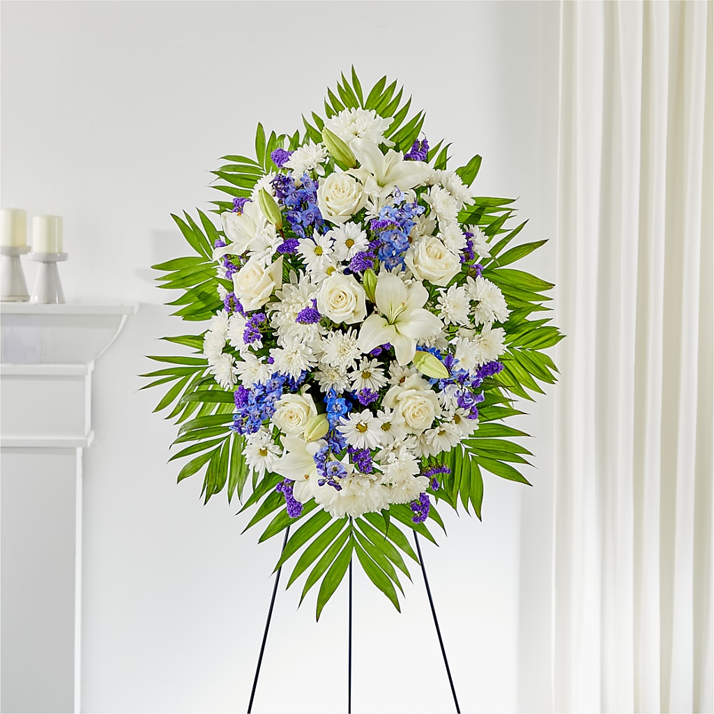 At Rest Standing Spray – Dalias Flowers, Cornelius NC