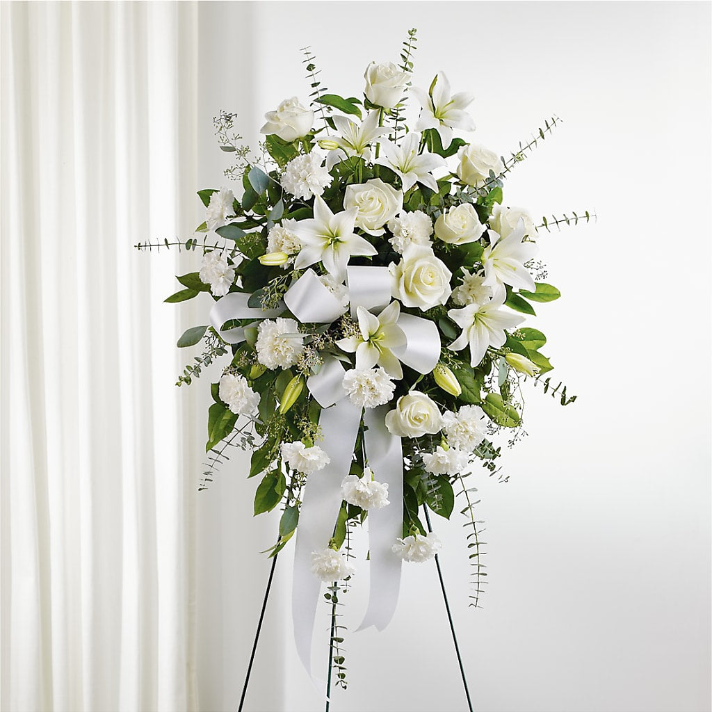 With Care Standing Spray – Dalias Flowers, Cornelius NC