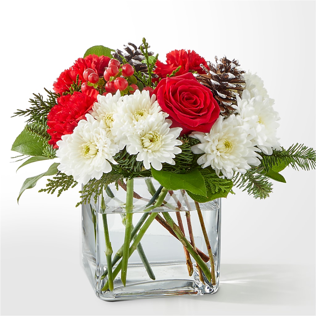 Snow Angel Bouquet – Dalias Flowers, Cornelius NC