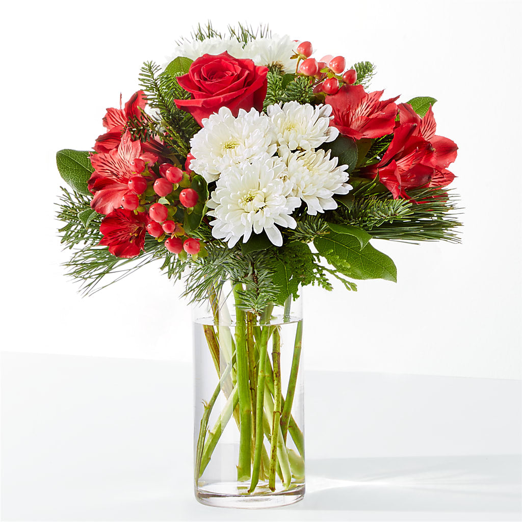 Letters to Santa Bouquet – Dalias Flowers, Cornelius NC