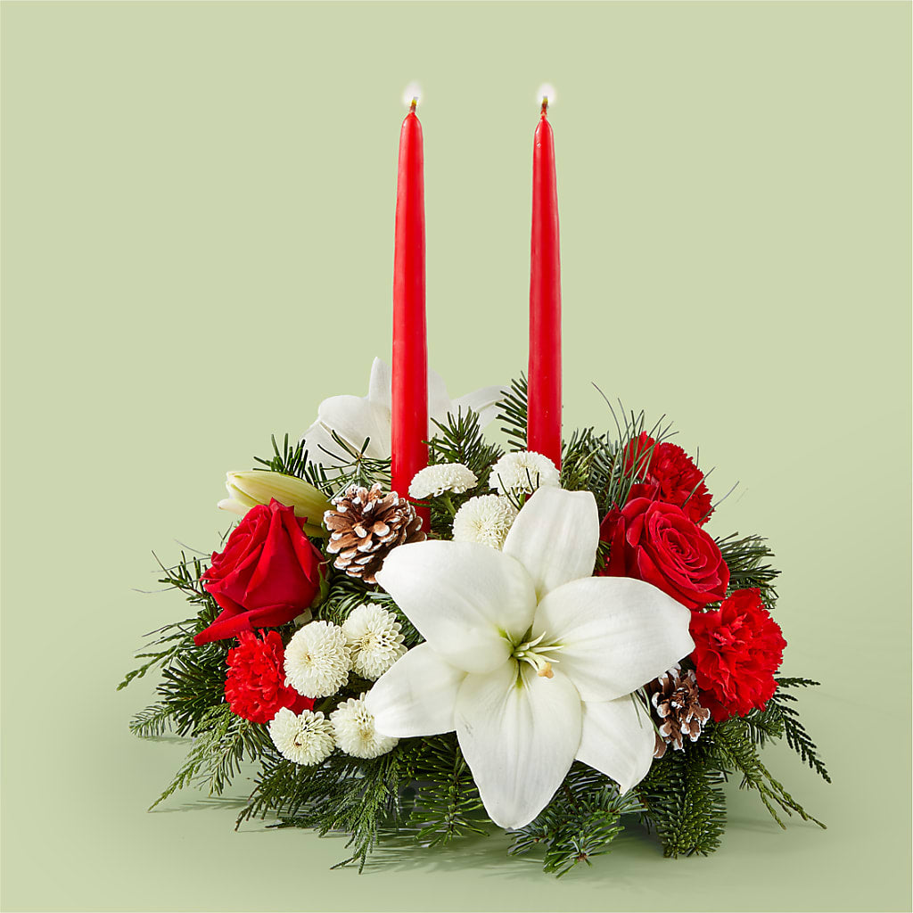 Seasonal Festivities Centerpiece – Dalias Flowers, Cornelius NC
