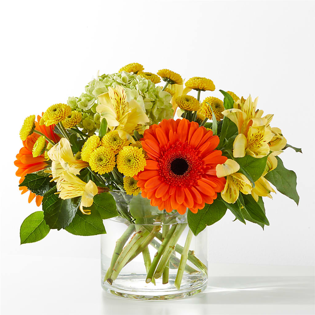 Autumn Sunshine Bouquet – Dalias Flowers, Cornelius NC
