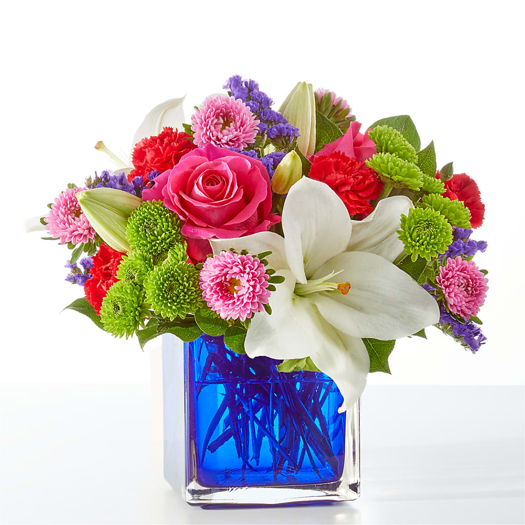 Quality Time Bouquet – Dalias Flowers, Cornelius NC