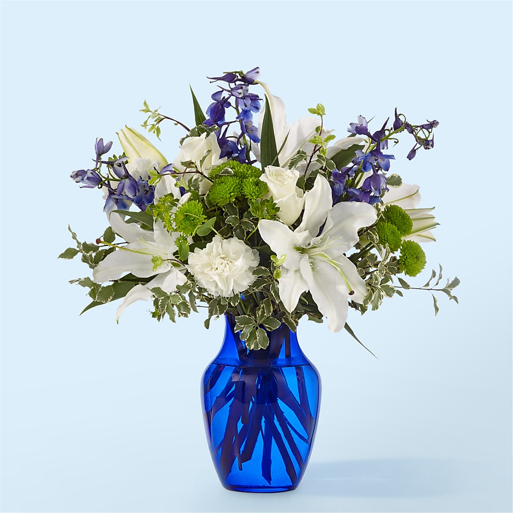 Santorini Bouquet – Dalias Flowers, Cornelius NC