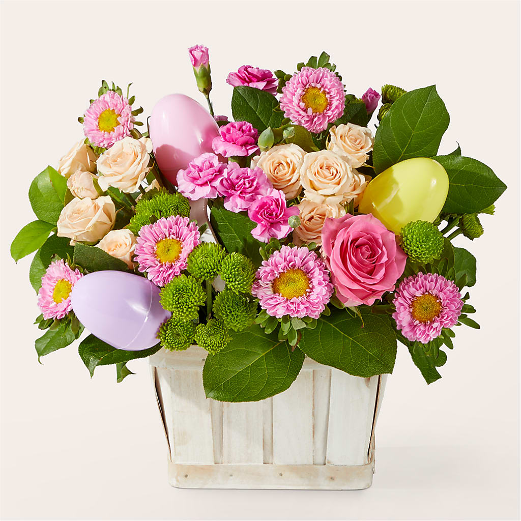 Get Eggcited Basket – Dalias Flowers, Cornelius NC
