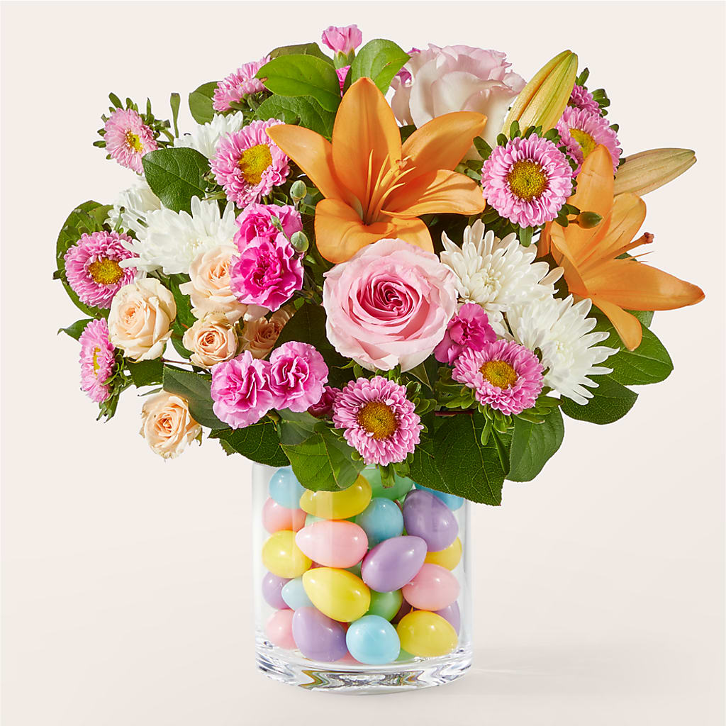 Hop to It Bouquet – Dalias Flowers, Cornelius NC
