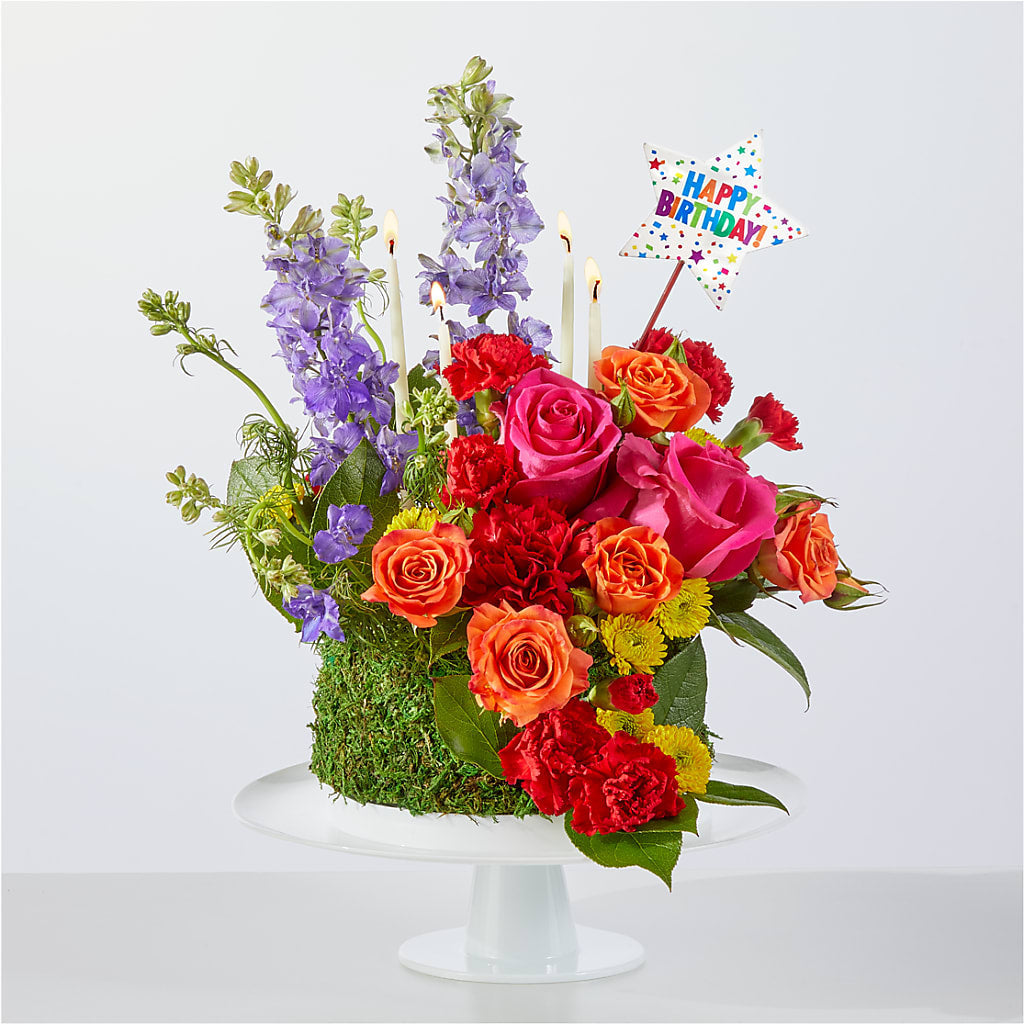 Best Year Yet Floral Cake – Dalias Flowers, Cornelius NC