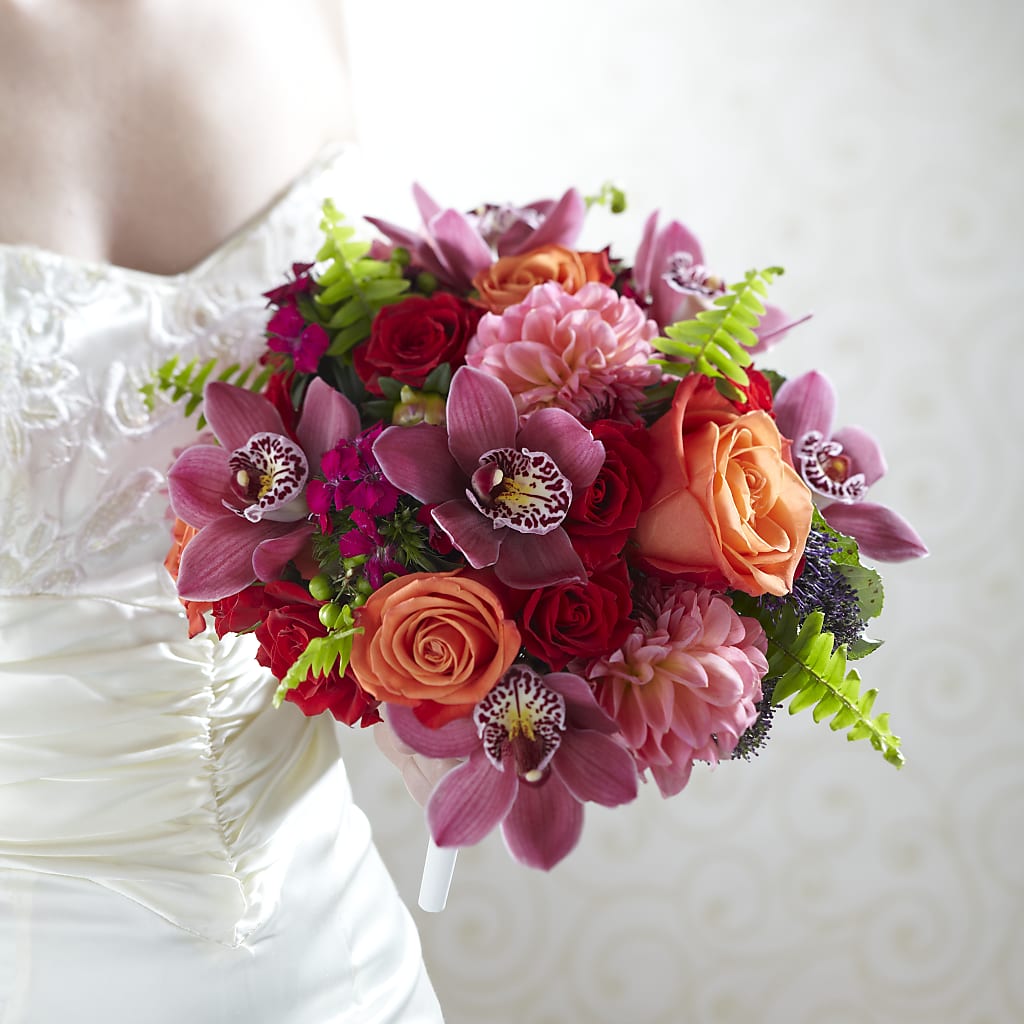 Brilliant Blossoms Bouquet – Dalias Flowers, Cornelius NC