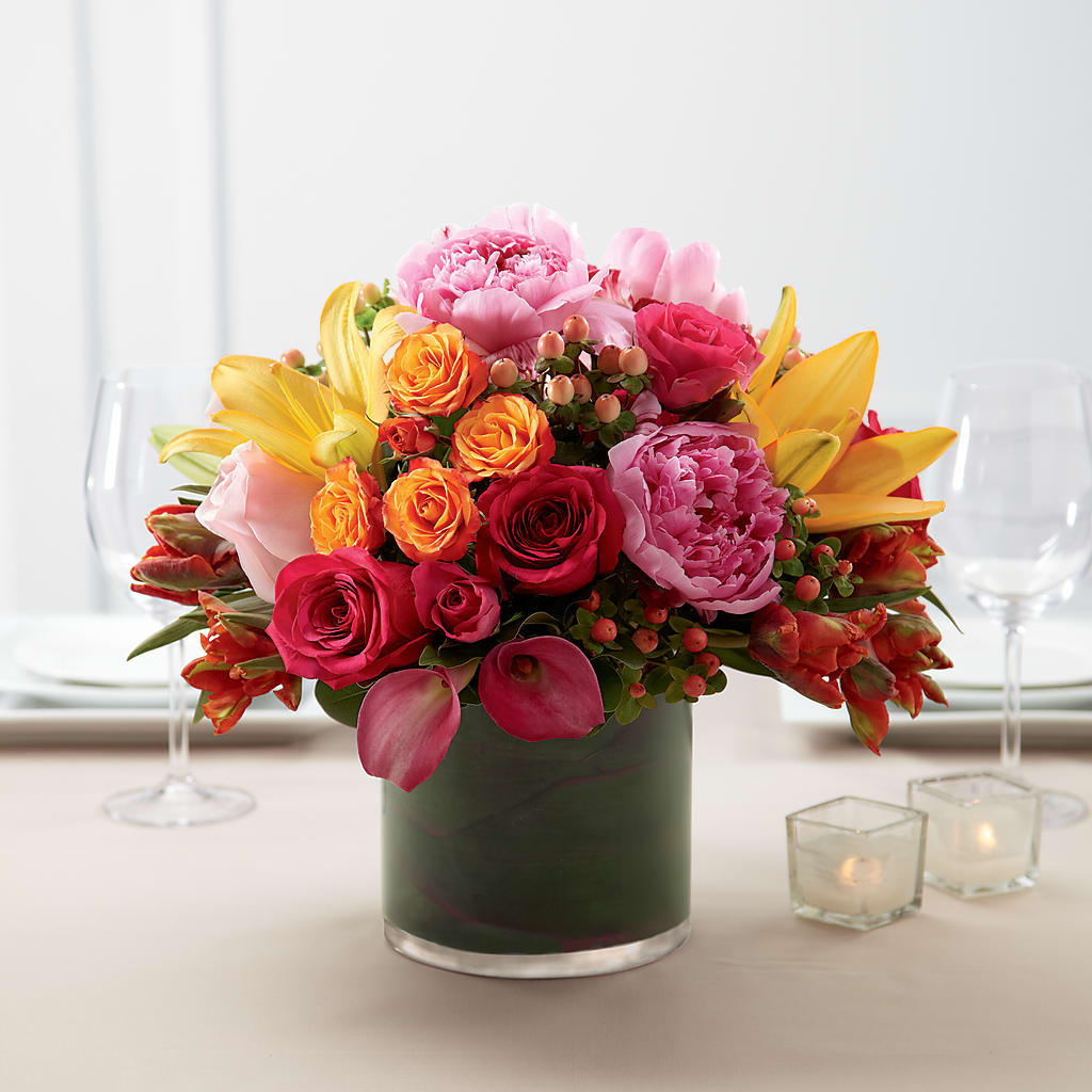 Color Mix Arrangement – Dalias Flowers, Cornelius NC