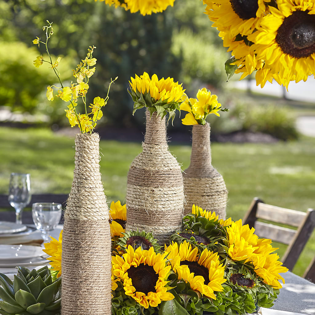 Sublime Garden Centerpiece – Dalias Flowers, Cornelius NC