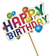 Happy Birthday Pick –  Dalias Flowers, Cornelius NC