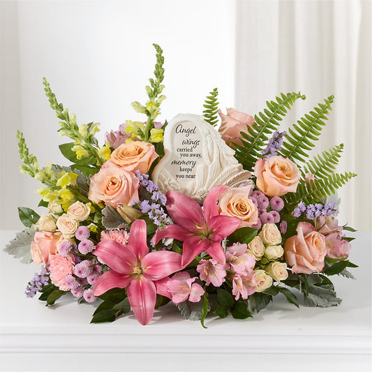 Gentle Light Arrangement –  Dalias Flowers, Cornelius NC