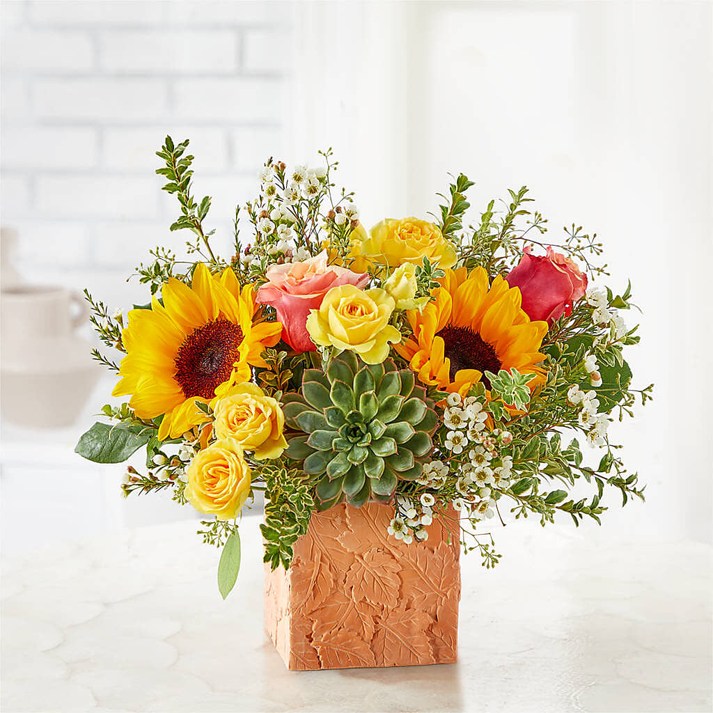 Sunflower Season Bouquet –  Dalias Flowers, Cornelius NC